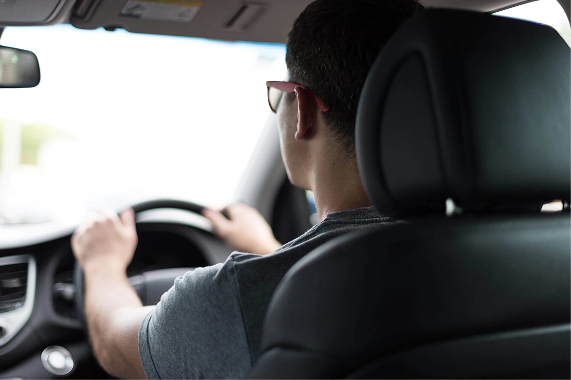Social Distancing Behind the Wheel
